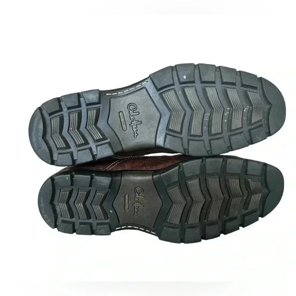 Cole Haan Brown Leather Chelsea Ankle Boot Mens Size 10M Pull On Casual Nikeair - Picture 9 of 11